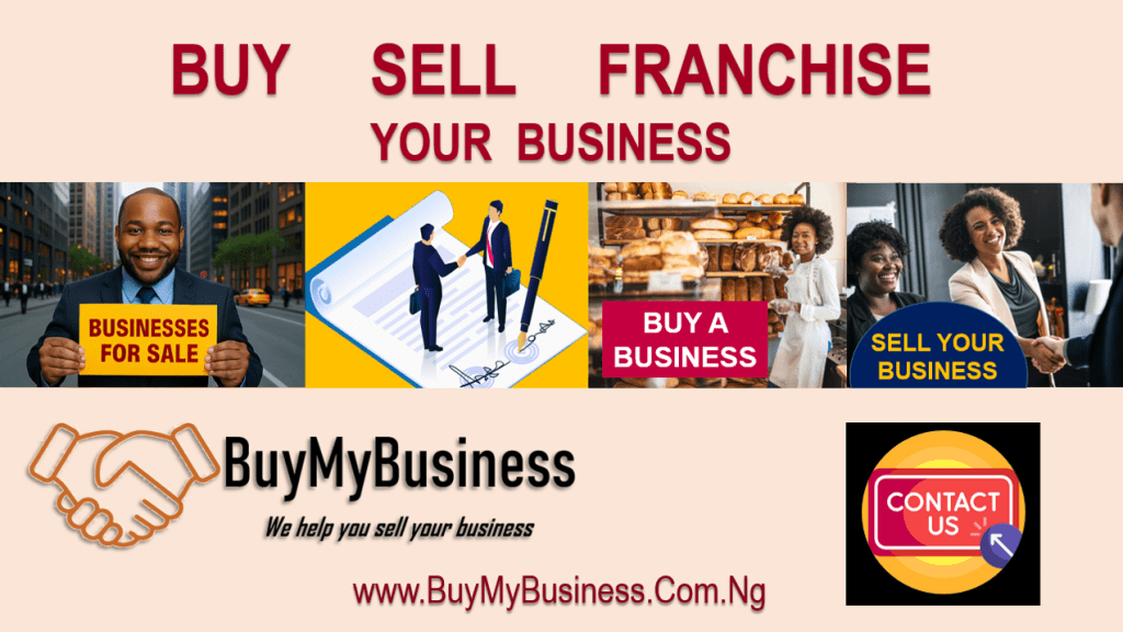 Buy, Sell and Franchise Your Business With BuyMyBusiness.Com.Ng